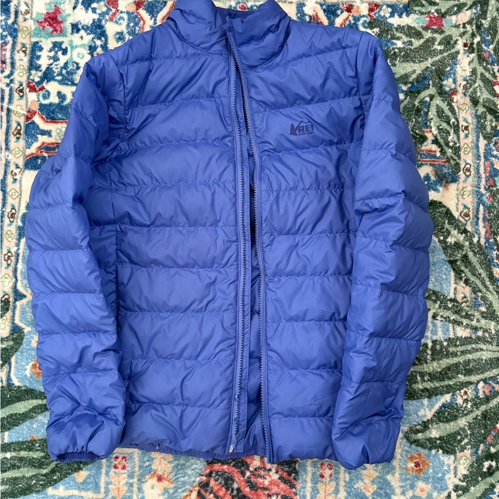 REI Royal Blue Down Insulated Jacket